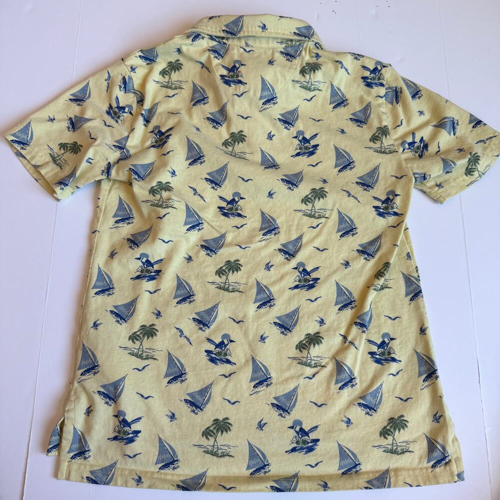 Polo Ralph Lauren Windsurfing Polo Bear Cotton Shirt Youth Medium 10-12 - Picture 8 of 8